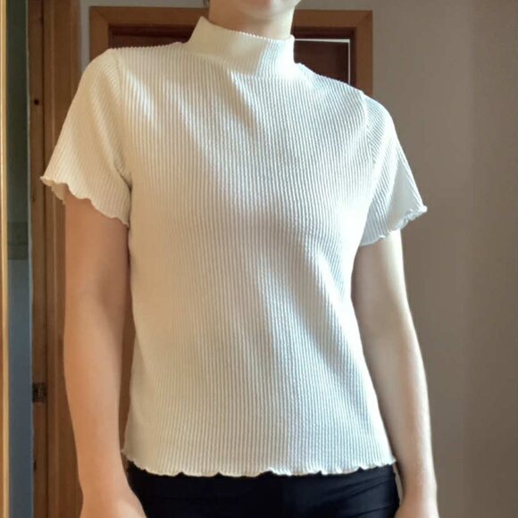 White t-shirt by Gaze | Size L - Picture 1 of 2
